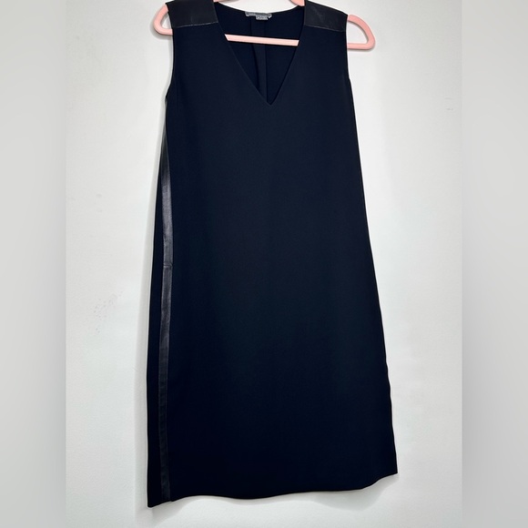 Vince Sleeveless V-Neck Sheath Mini Dress - Picture 2 of 7